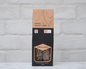 Tilkøb: Økologisk mælkechokolade m. karamel og knas fra Økoladen