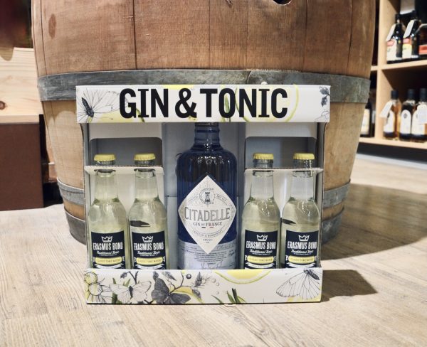 Citadelle Gin Giftbox inkl. 4 Tonic-vand