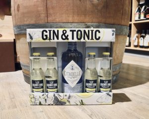 Citadelle Gin Giftbox inkl. 4 Tonic-vand