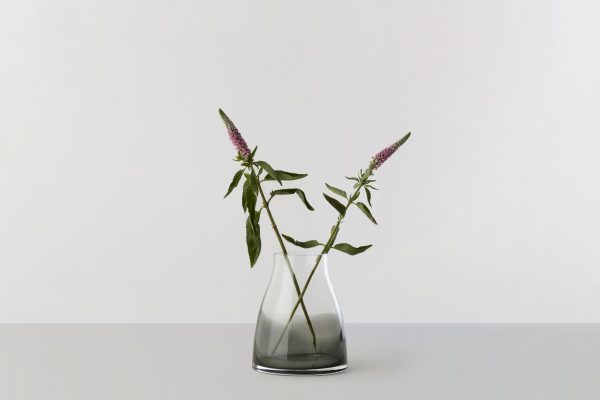Ro Collection Flower vase no. 2 "Smoked Grey"