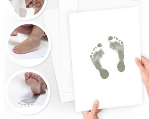 Aftrykssæt til baby hånd og fod, fra Prik & Streg