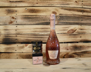 Moscato Rosé m. chokolade & vingummi