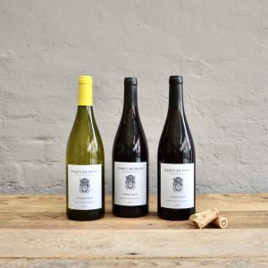 Vingave m. tre flasker vin i gaveæske