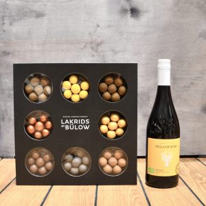 Økologisk Italiensk Rødvin & Lakrids by Bülow Selection Box