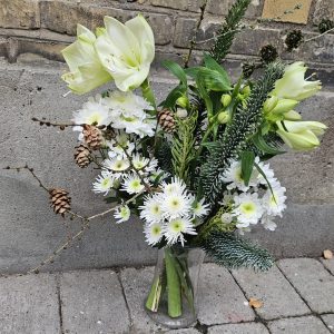 Hvid Julebuket - Eventyrlig og vinterlig