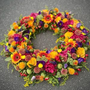 Krans - en sidste hilsen