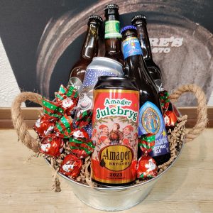 Julekurv med øl