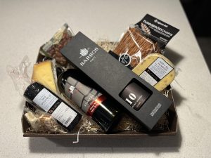Rødvin, Portvin, ost og kiks