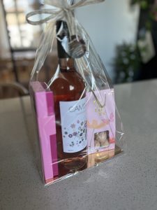 Rosé og chokolade