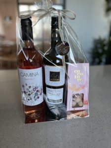 Rosé, hvid og chokolade
