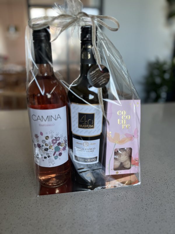 Rosé, hvid og chokolade