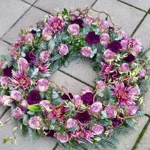 Krans - en sidste hilsen