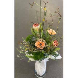 Højtbundet varme farver