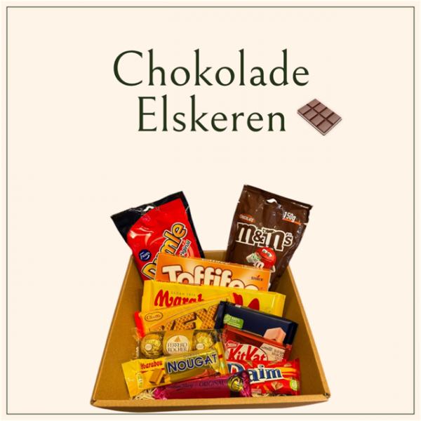 Gavekurv "Chokolade elskeren"