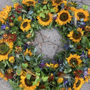 Krans - en sidste hilsen