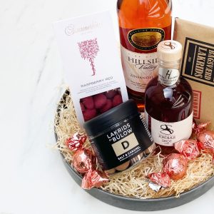 Gavepakke Rosé, Jordbærlikør og lækkerier
